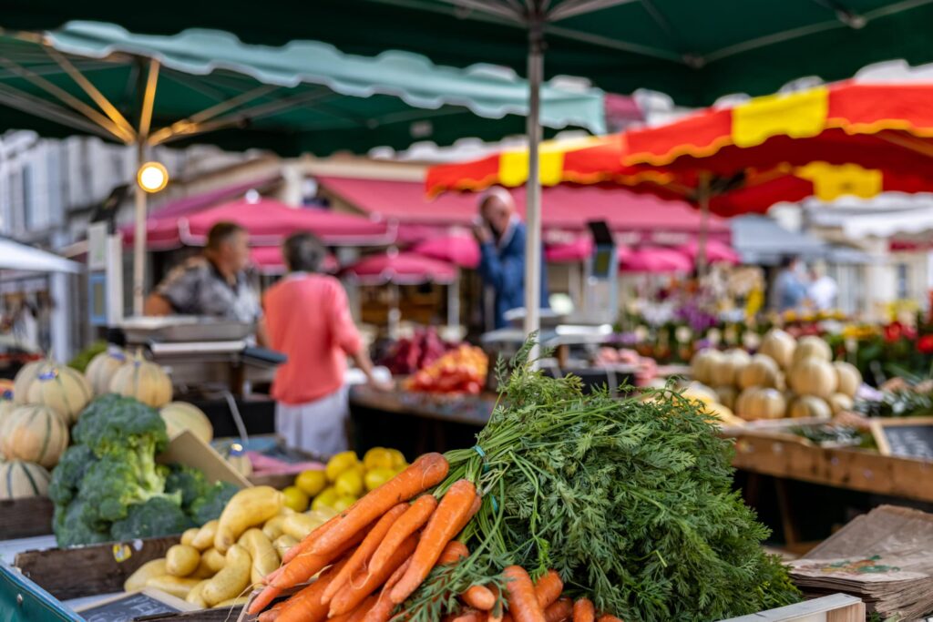 Marché bio