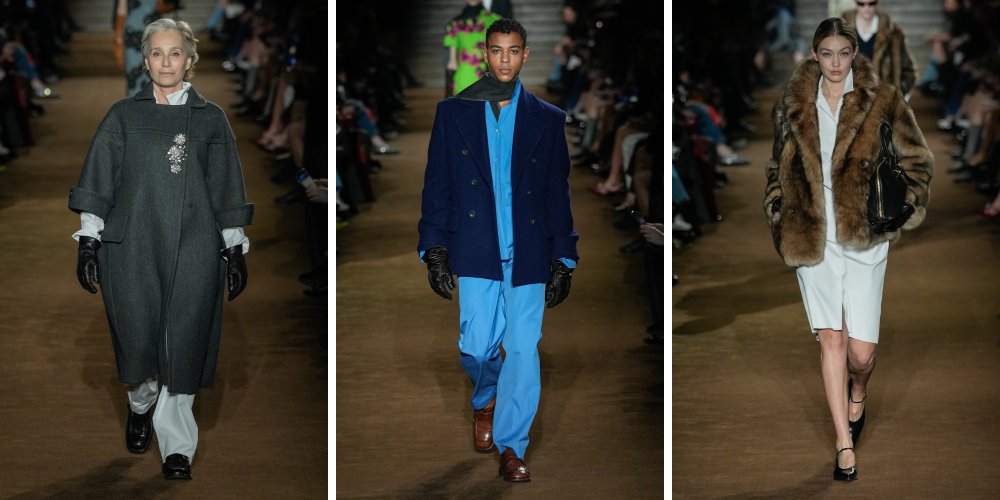 Image du défiler MiuMiu automne-hiver 2024-2025