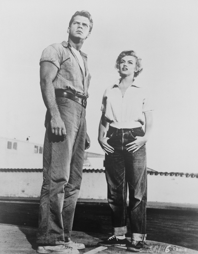 Marilyn monreo en jean Levi's